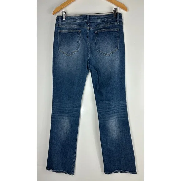 Driftwood Denim Kelly Bootcut Jeans Blue Medium Wash Cotton Blend Stretch 30 - Picture 9 of 10